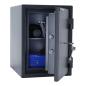 Preview: Rottner Dokumententresor EN1 Fire Hero 50 Doppelbartschloss anthrazit T06316